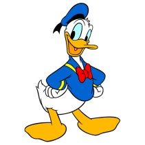 Vinilos y pegatinas pato donald